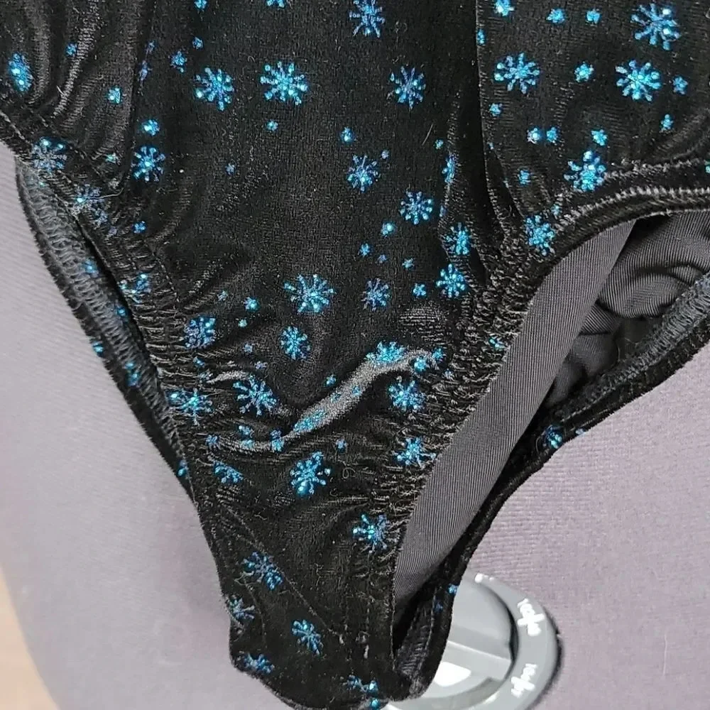 MOTIONWEAR Blue and‎ Black Srarburst Girl's Costume